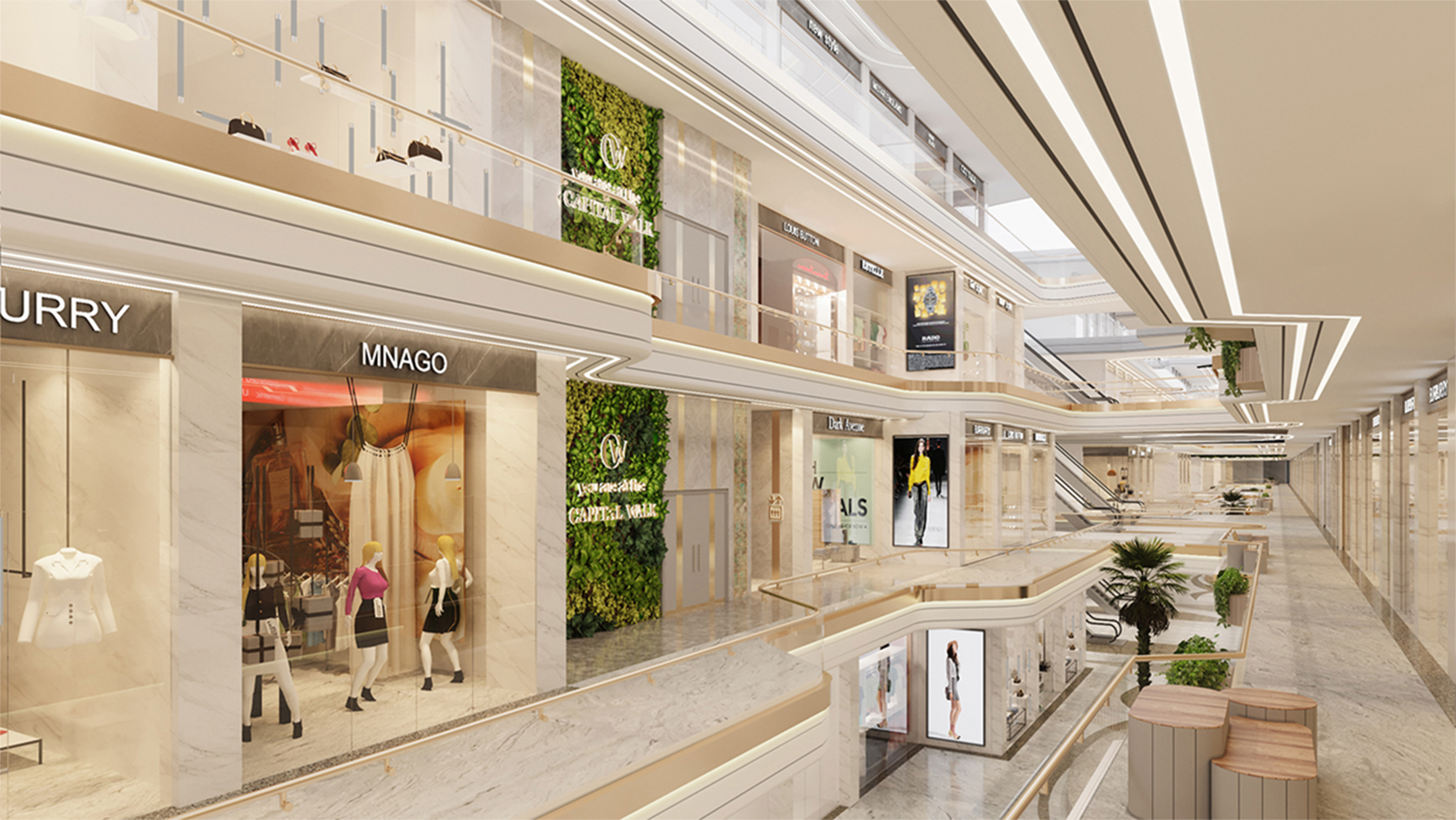 Portfolio interior mall retail dan tenant DAWENG CONTRACTOR