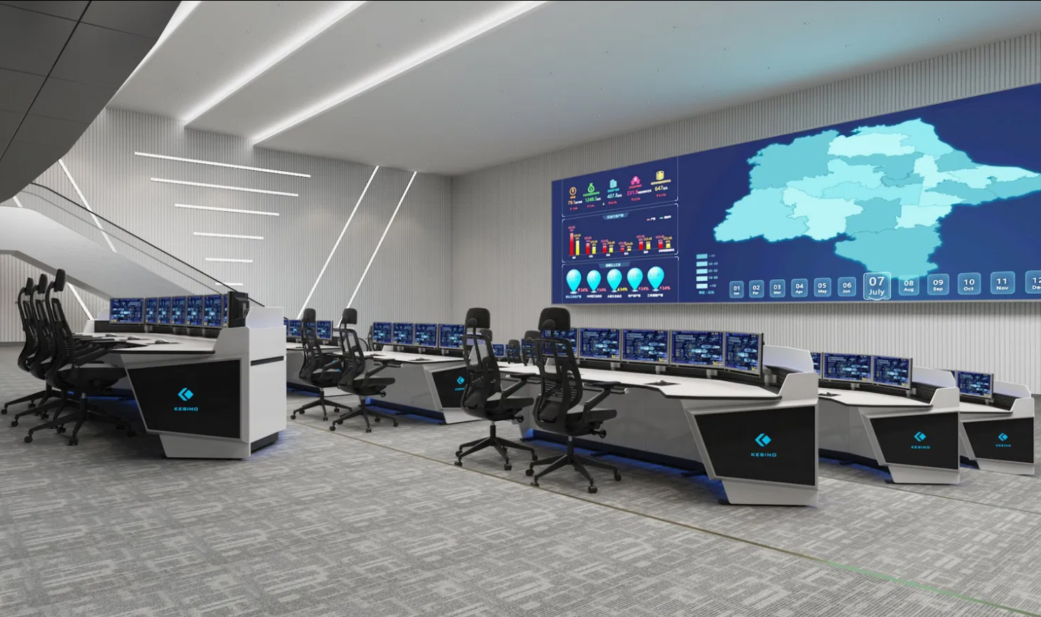 Desain Command Center Daweng Contractor